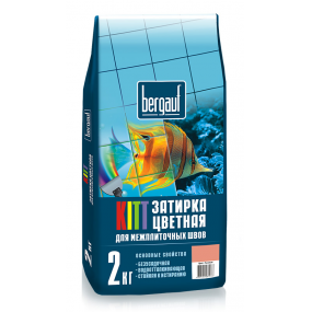 Затирка для швов Bergauf Kitt 2кг бежевая 320шт