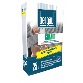 Клей для камня Bergauf Granit 25кг 56шт